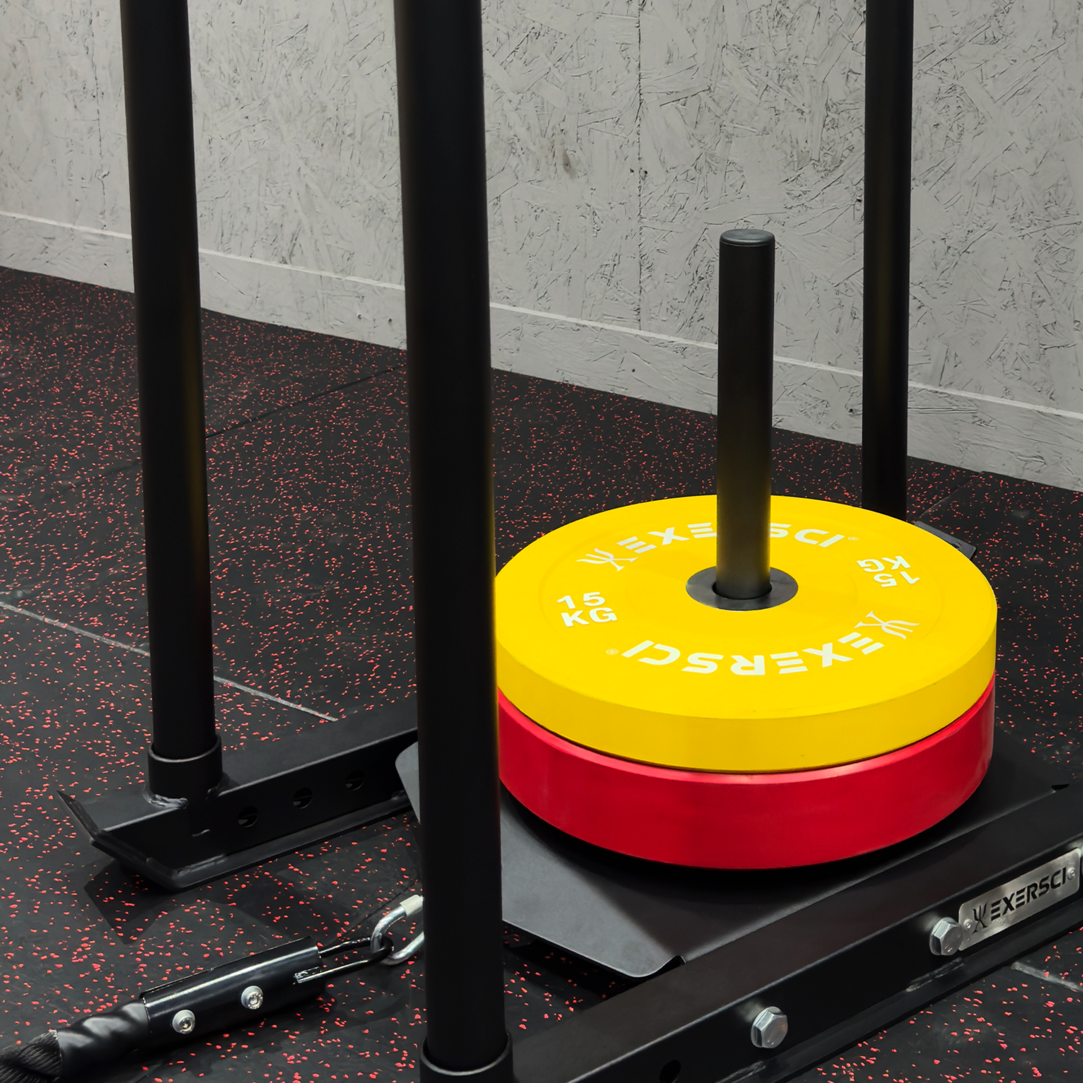 Exersci® Weight Plate Sled (4 Poles)