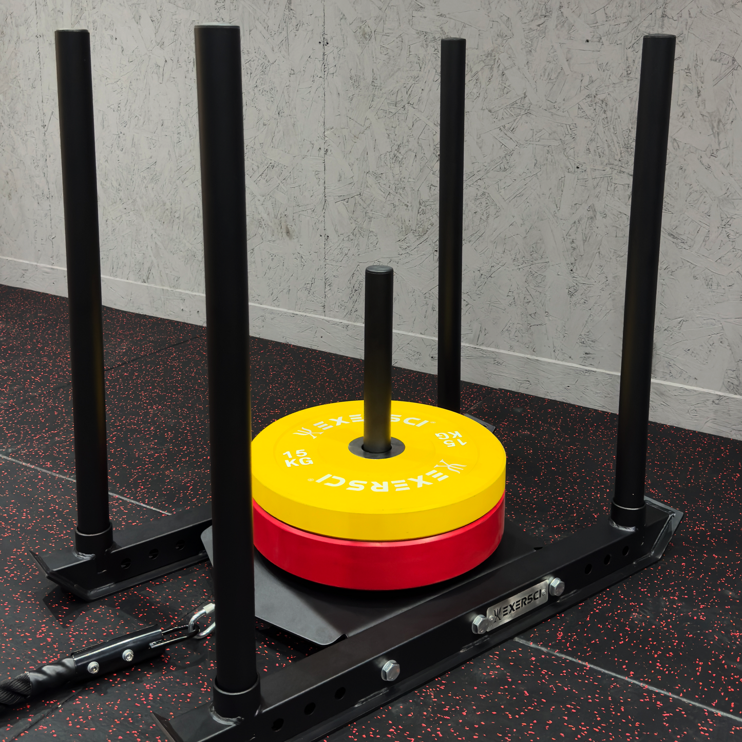 Exersci® Weight Plate Sled (4 Poles)